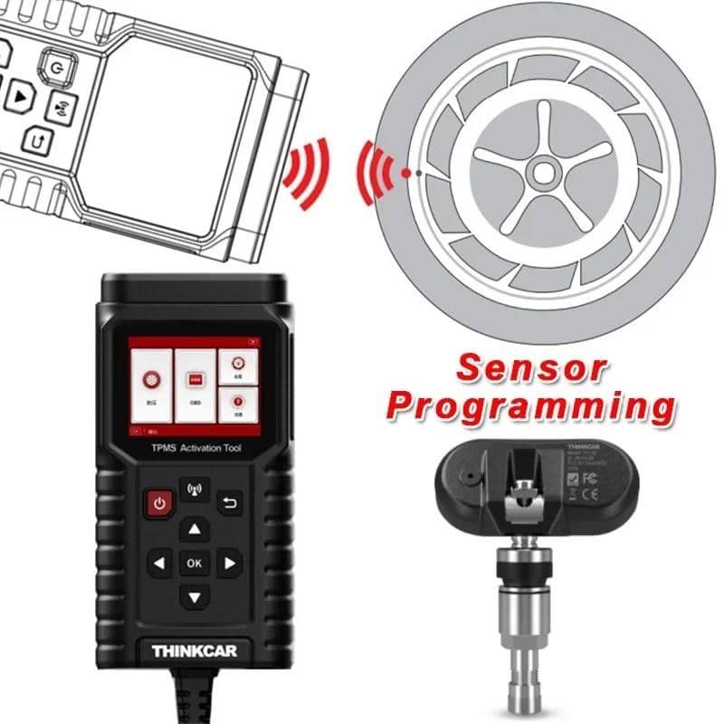 Tpms Net ThinkCar THINKTPMS TP T90 TPMS S2 programator 315MHz 433MHz 2u1 Alat za ...